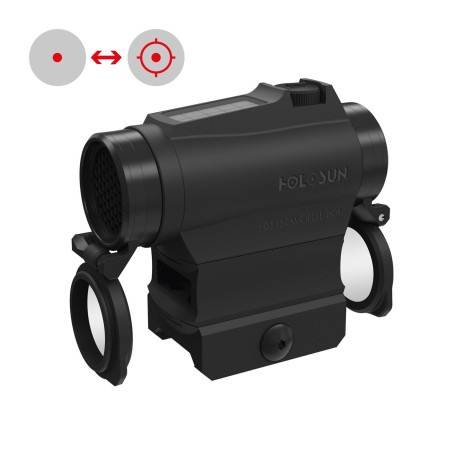 Holosun HS515C-M – Point Rouge / Vert 2 MOA / 65 MOA