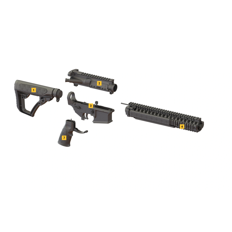 Cerakote Monocolore Arme d'épaule - Devis en Ligne