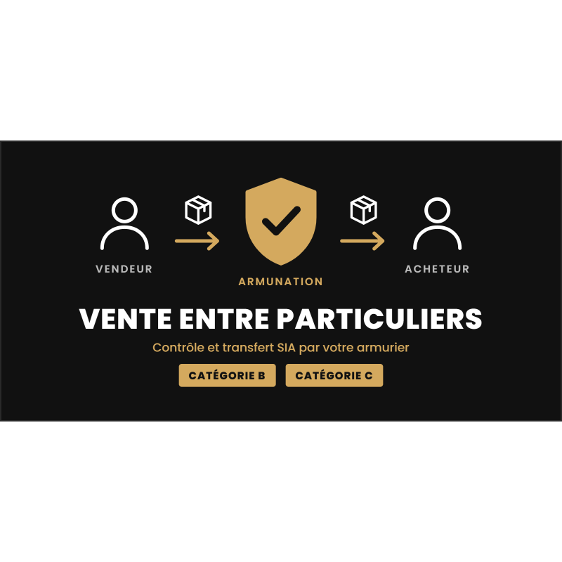 Transfert arme cat. B – expédition | Armunation
